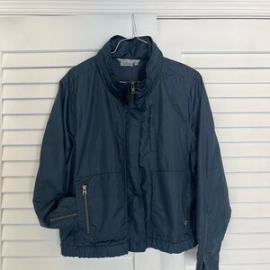 Athleta Navy Jetset Bomber Jacket